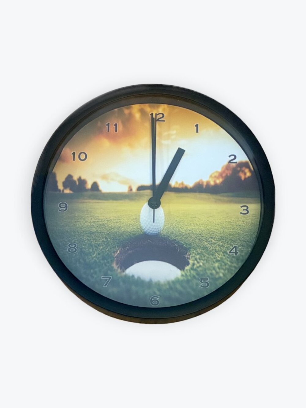 Golfing   9" Wall Clock